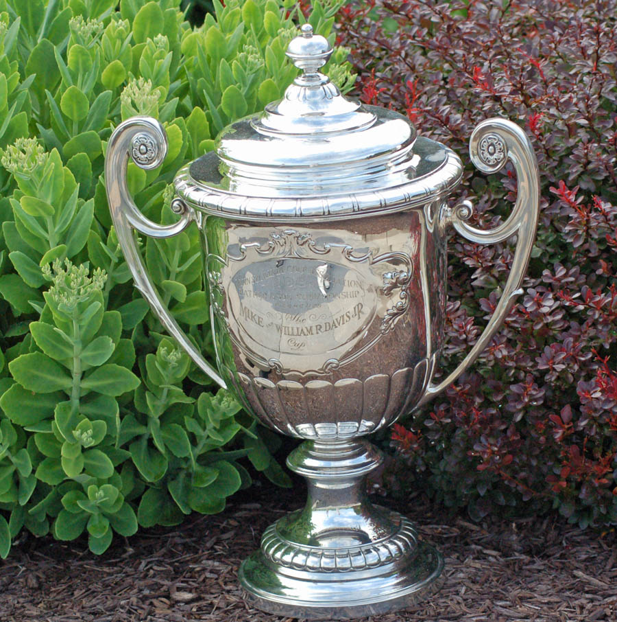 Trophy for the Father-Son Championship a Tribute to Bill and Mike Davis